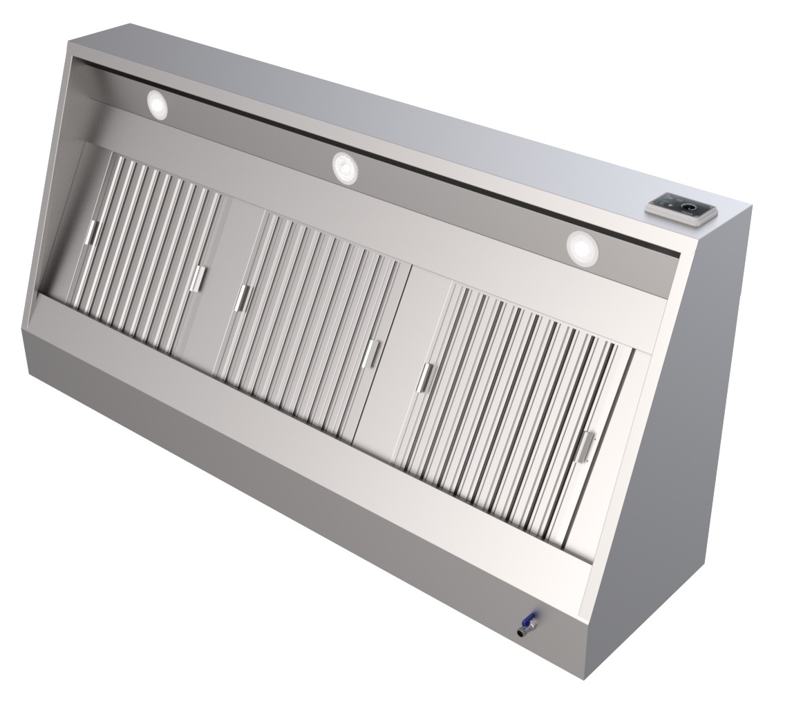 Combisteel 700 Wandkap Compleet | 230V | 2400x700x520(h)mm, foto 2 van 2