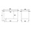 Combisteel Werktafel Open Onderstel | 1300x800x900(h)mm