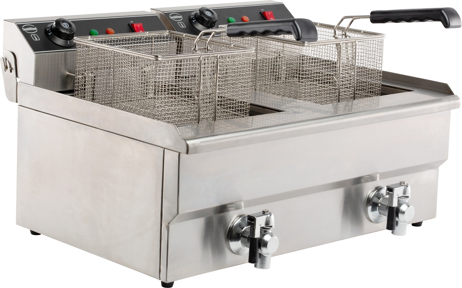 Combisteel Elektrische Tafelfriteuse 2x8L | Tafelmodel, foto 2 van 5