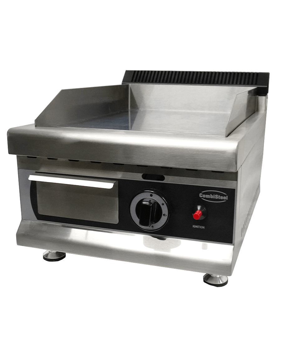 Combisteel Gasbakplaat Chroom 400 | Tafelmodel | 3kW, foto 2 van 6