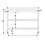 Combisteel Werktafel 2 Schappen | 1300x800x900(h)mm