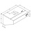 Combisteel Wandkap met motor en twee filters | 230V | 1200x700xH520mm