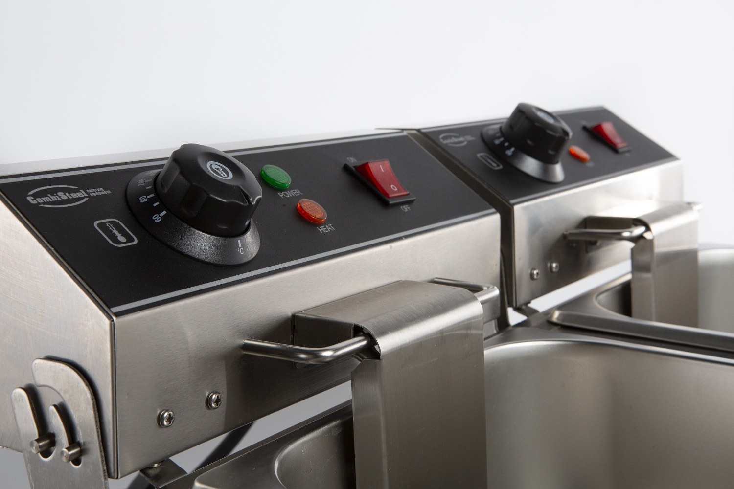 Combisteel Elektrische Tafelfriteuse 2x6L | Tafelmodel, foto 5 van 6