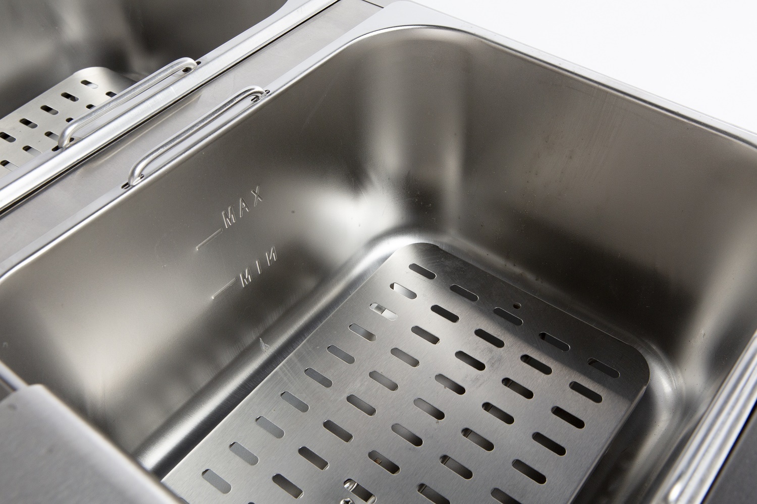 Combisteel Elektrische Tafelfriteuse 2x6L | Tafelmodel, foto 6 van 6