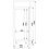 Combisteel Bakkersvrieskast Monoblock | 230V | 800x910x2080(h)mm