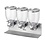 Bartscher Ontbijtgranendispenser 3x 3.5 liter | 540x170xH395 mm