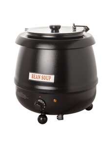 Bistro Soepketel zwart 10 liter bain marie | 475W | BESTSELLER
