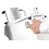 Hendi Hendi Groentesnijder incl. 5 Messen  | Profi Line | 550W |  540x240x(h)450 mm