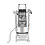 Hendi Aardappelschilmachine Kitchen Line 10 kg | 22L | 140-200 kg/u | 620x525x(H)833