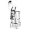 Hendi Aardappelschilmachine Kitchen Line 10 kg | 22L | 140-200 kg/u | 620x525x(H)833