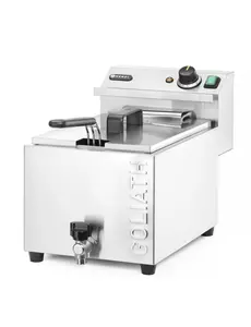Hendi Friteuse XL met aftapkraan | 10 liter | GOLIATH | 400V / 10,2kW | 209431