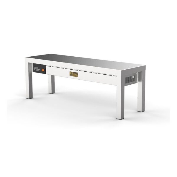 Combisteel Combisteel Etagere warmhoudbrug met 1 niveau RVS | 3x 250Watt  | Lengte 100cm. | 7333.0500