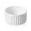 Hendi Hendi Ramekin geribbeld wit porselein | Ø100x(H)25mm | Per 6 stuks