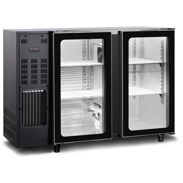 Tefcold Barkoeling 380L | TBC2G 145B | 1455x565x890mm