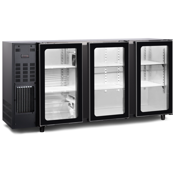 Tefcold Barkoeling 587L | TBC3G 206B | 2065x565x890mm