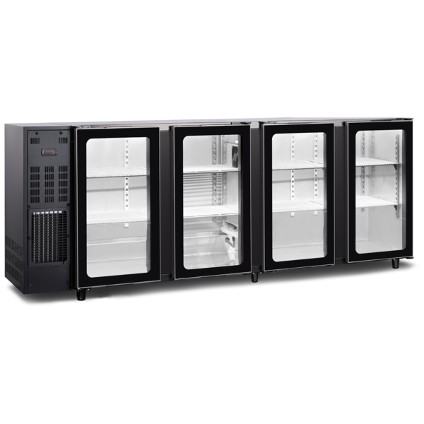 Tefcold Barkoeling 794L | TBC4G 267B | 2675x565x890mm