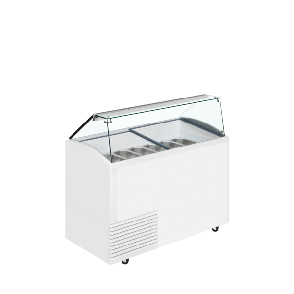 Tefcold Display voor schepijs 431L | UDRS10 | 1341x725x1235mm