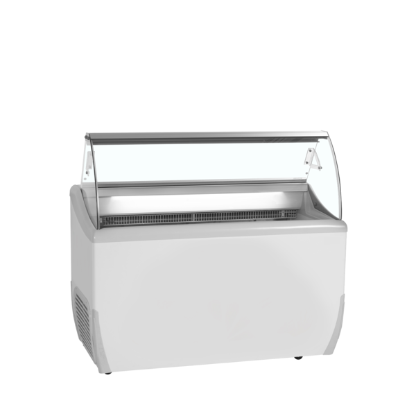 Tefcold Display voor schepijs 317L | UDRS7 | 1341x723x1253mm