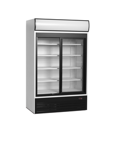 Tefcold Displaykoeler met schuifdeuren 967 liter | FSC1200S | 1200x740x2000mm