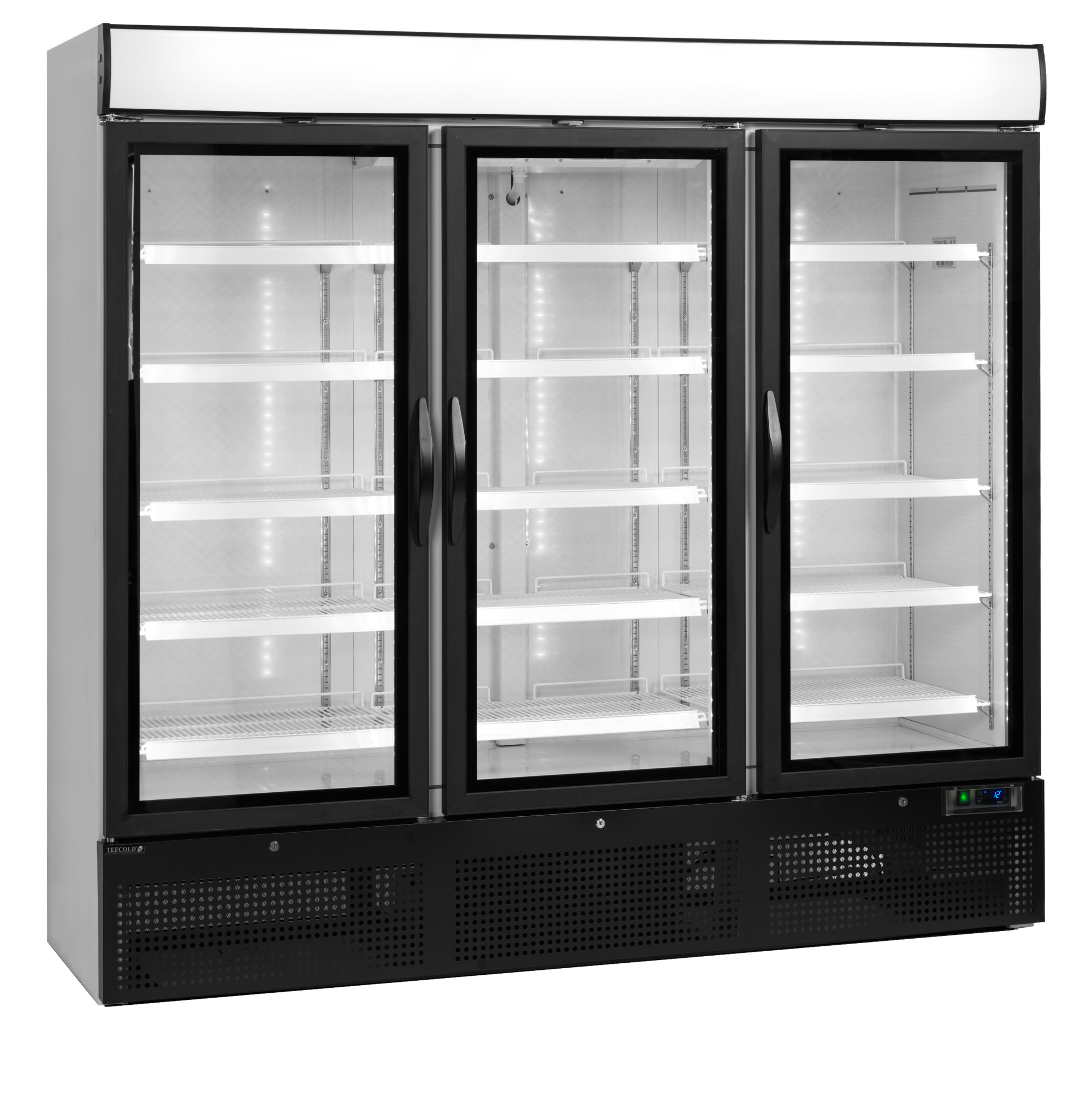 Tefcold Displaykoeler 1784L | NC7500G | 2057x700x2022mm