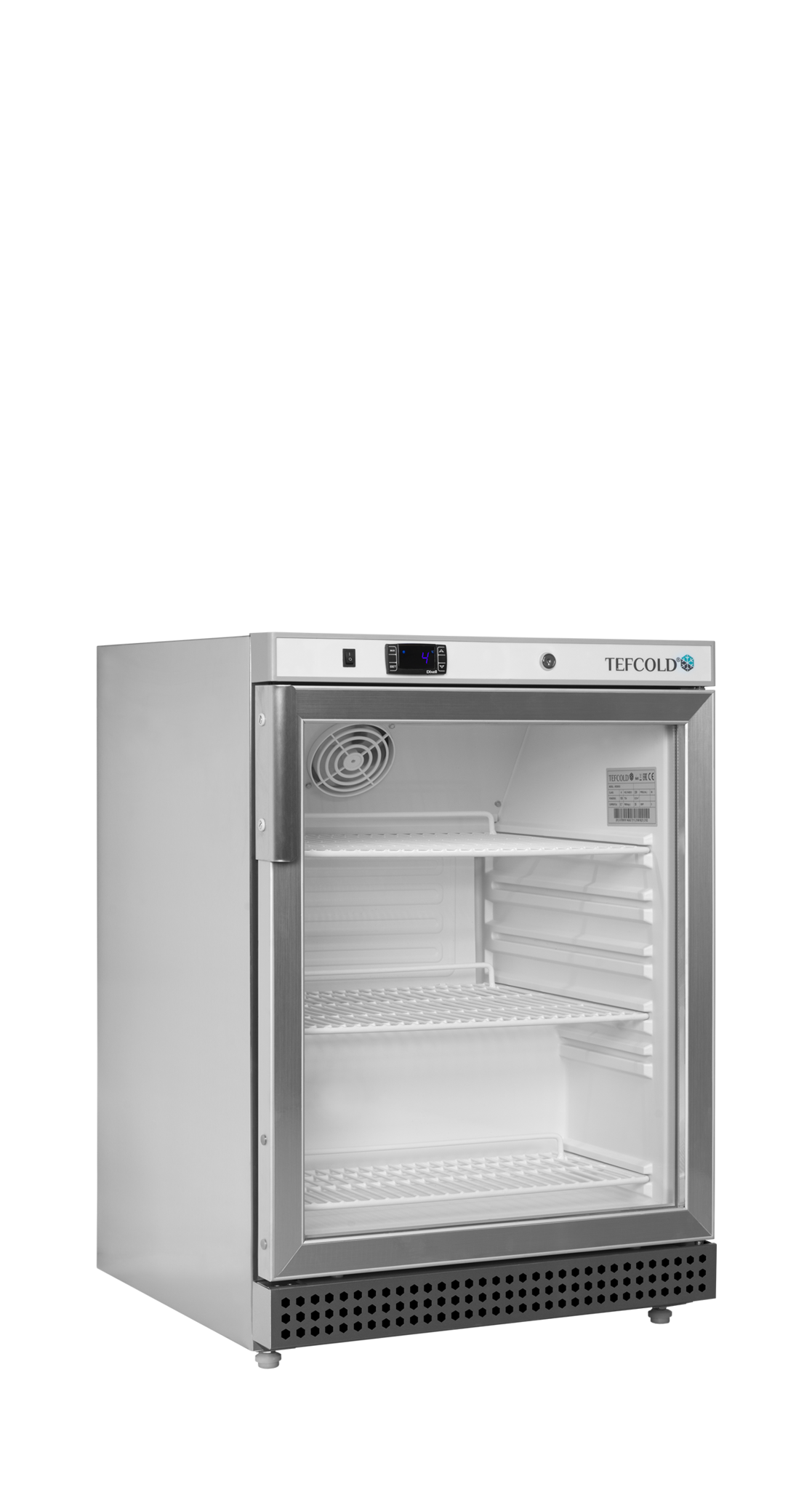 Tefcold Displaykoeler 136L | UR200SG | 600x585x855mm