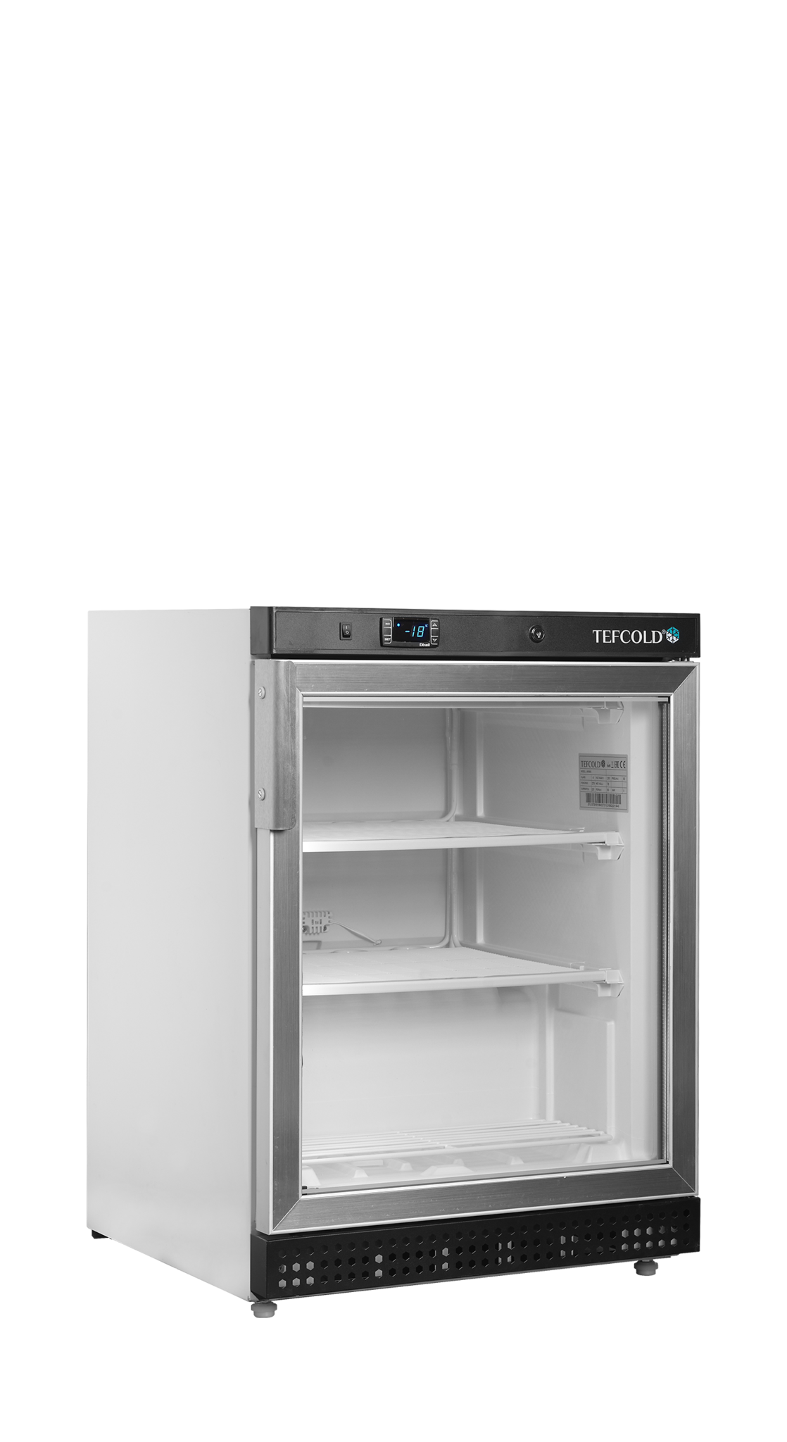 Tefcold Displayvrieskast 200L | UF200G | 600x585x855mm