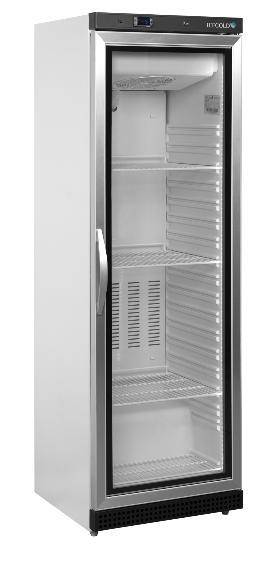 Tefcold Displayvrieskast 400L | UF400VG | 600x585x1855mm