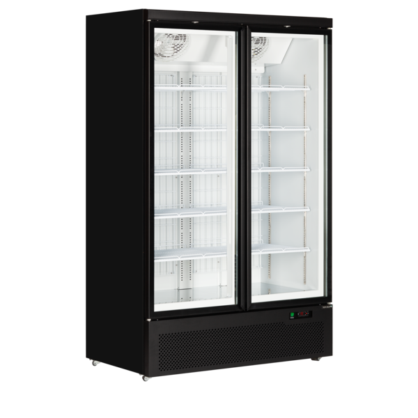 Tefcold Displayvrieskast 1006L | Atom Maxi F2DB | 1253x760x2003mm