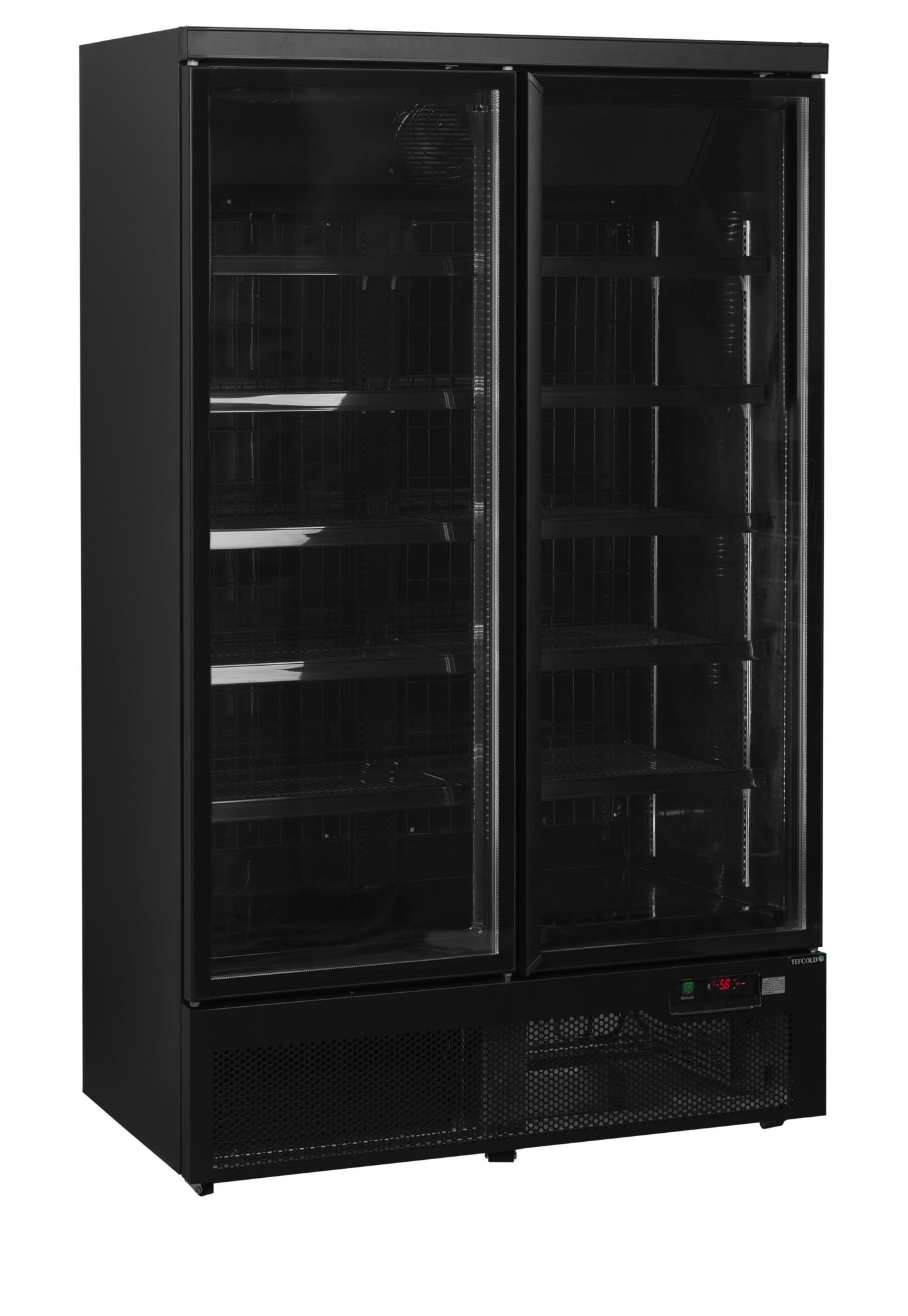 Tefcold Displayvrieskast 1006L | Atom Maxi F2DBB | 1253x760x2003mm