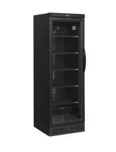 Tefcold Flessenkoeler, links scharnierend 358L | CEV425 BLACK L/H | 595x640x1840mm