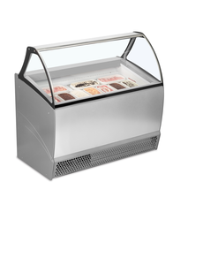 Tefcold Geventileerde display voor schepijs 300L | BERMUDA RV10 | 1340x800x1343mm
