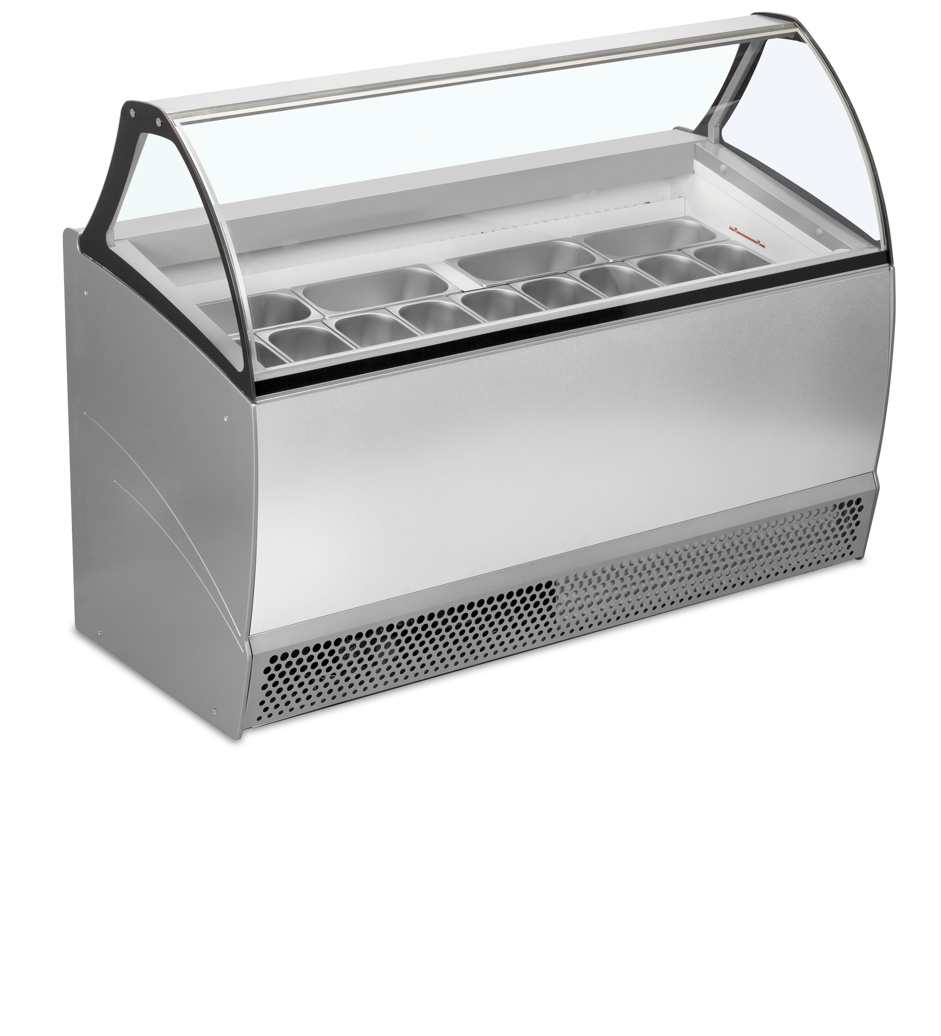 Tefcold Geventileerde display voor schepijs 395L | BERMUDA RV13 | 1670x800x1343mm