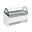 Tefcold Geventileerde display voor schepijs 395L | BERMUDA VIEW RV13 | 1670x814x1354mm