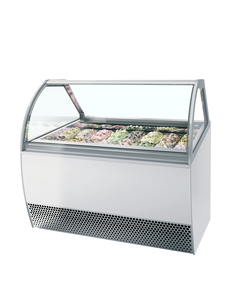 Tefcold Geventileerde display voor schepijs 870L | MILLENNIUM LX16 | 1496x1080x1356mm