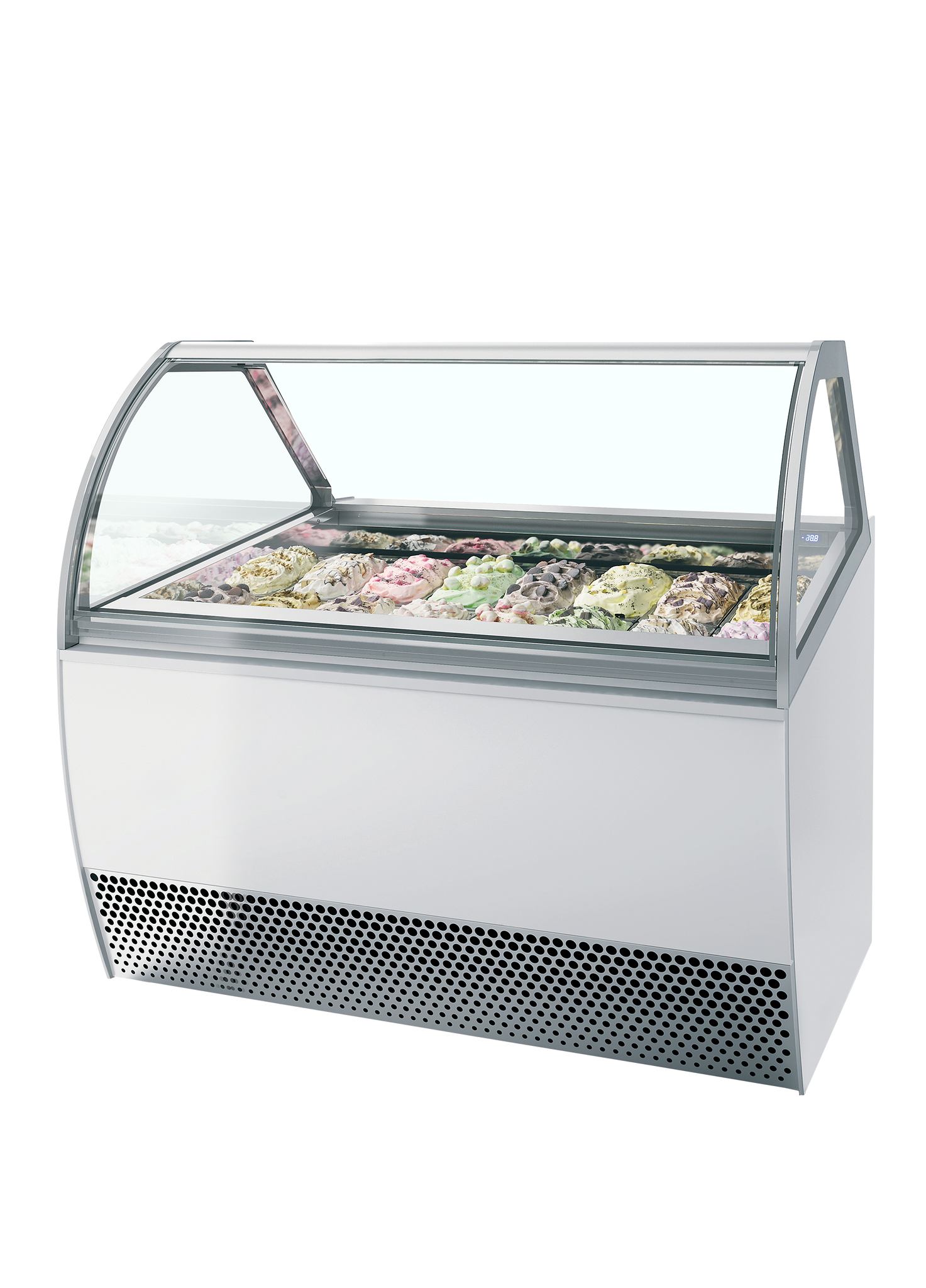 Tefcold Geventileerde display voor schepijs 870L | MILLENNIUM LX16 | 1496x1080x1356mm