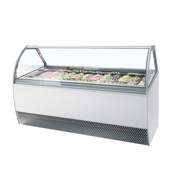 Tefcold Geventileerde display voor schepijs 1300L | MILLENNIUM LX24 | 2156x1080x1356mm