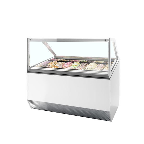 Tefcold Geventileerde display voor schepijs 870L | MILLENNIUM ST16 | 1496x1054x1356mm
