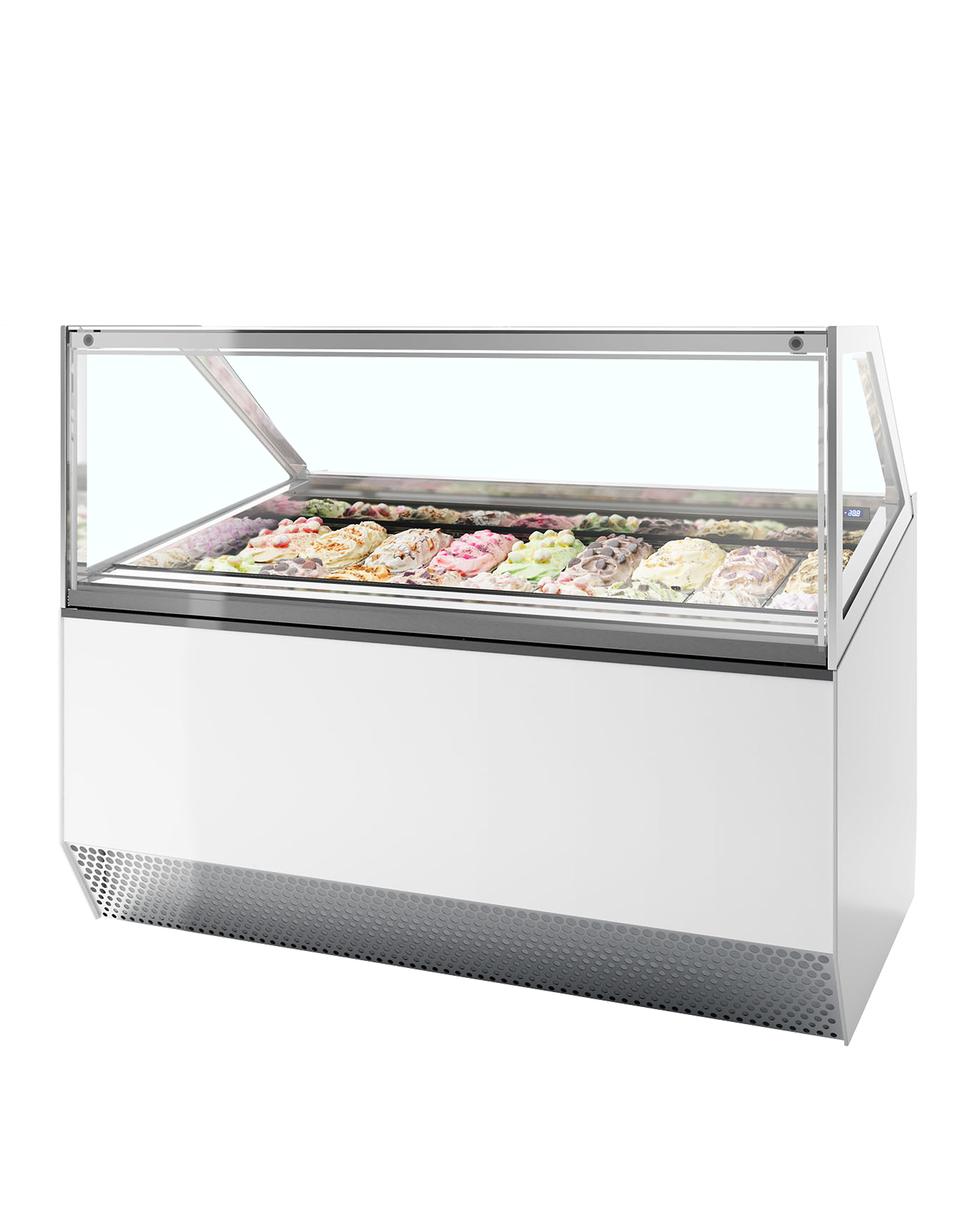 Tefcold Geventileerde display voor schepijs 970L | MILLENNIUM ST18 | 1661x1054x1356mm