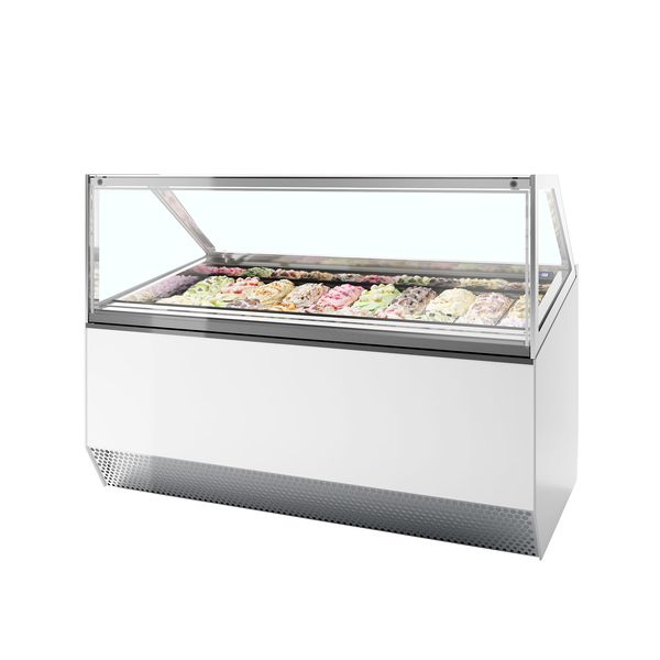 Tefcold Geventileerde display voor schepijs 1080L | MILLENNIUM ST20 | 1826x1054x1356mm