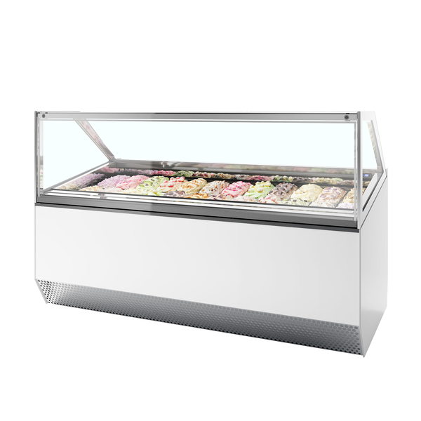 Tefcold Geventileerde display voor schepijs 1300L | MILLENNIUM ST24 | 2156x1054x1356mm