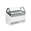 Tefcold Geventileerde display voor schepijs 300L | BERMUDA VIEW RV10 | 1340x814x1354mm