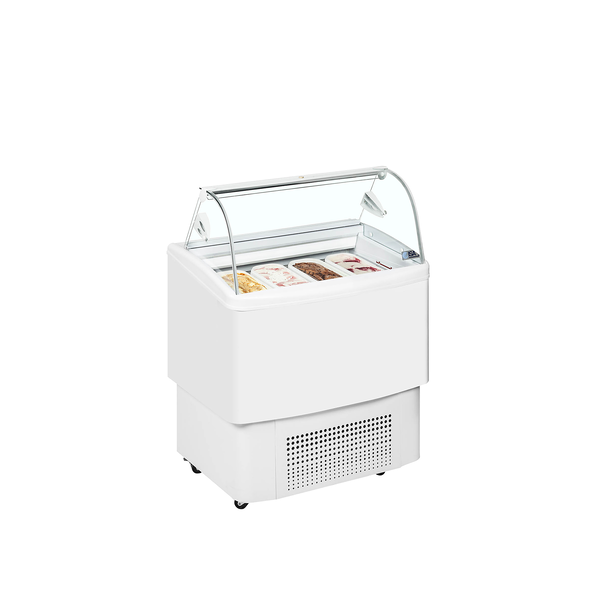 Tefcold Geventileerde display voor schepijs  | FIJI 4 | 824x630x1247mm