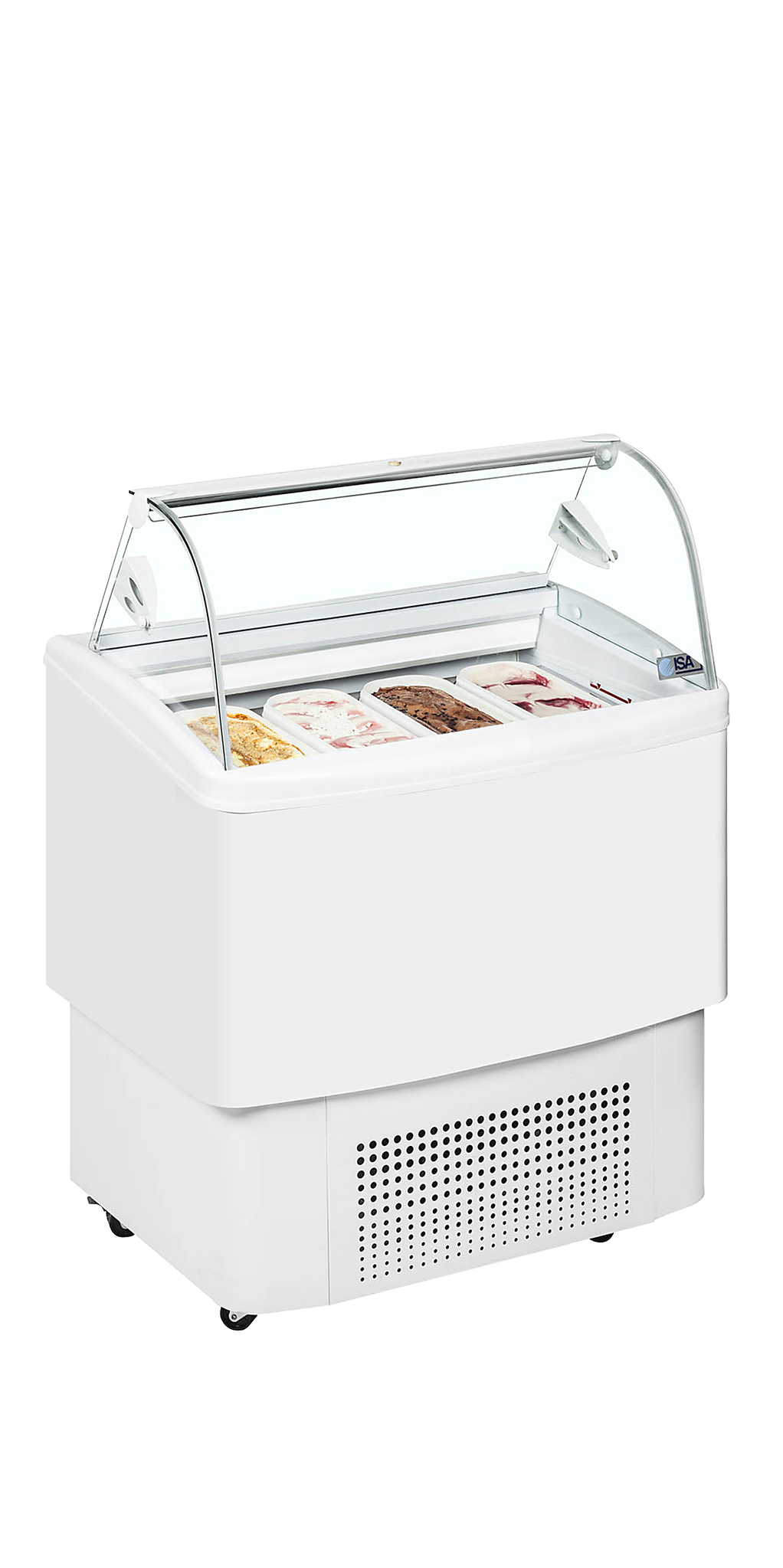 Tefcold Geventileerde display voor schepijs | FIJI 4 | 824x630x1247mm