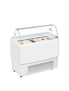 Tefcold Geventileerde display voor schepijs  | FIJI 6 | 1214x630x1247mm