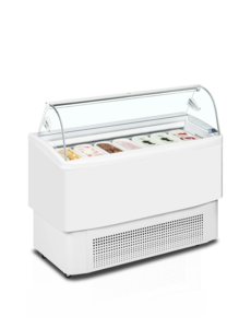 Tefcold Geventileerde display voor schepijs  | FIJI 7 | 1354x630x1247mm