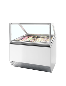 Tefcold Geventileerde display voor schepijs 630L | MILLENNIUM ST12 | 1166x1054x1356mm