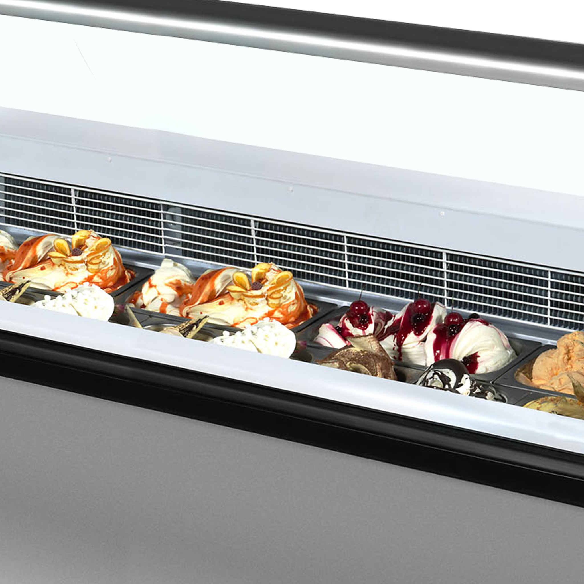 Tefcold Display voor schepijs | ISABELLA 13LX | 1647x906x1372mm, foto 2 van 3