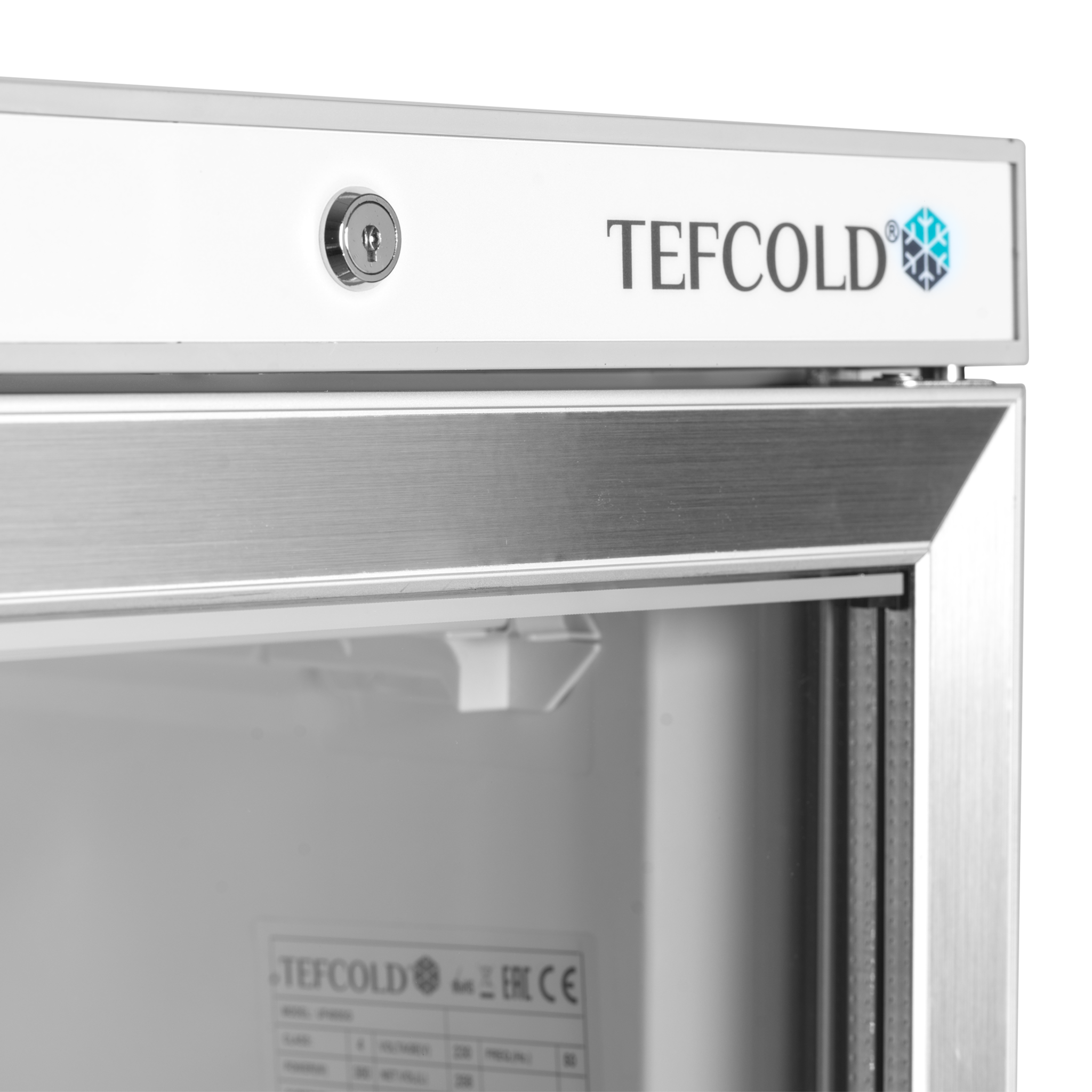 Tefcold Displayvrieskast 400L | UF400SG | 600x585x1855mm, foto 2 van 3