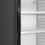 Tefcold Flessenkoeler 358L | CEV425 1 LED Int. White  Ext. Black | 595x640x1840mm