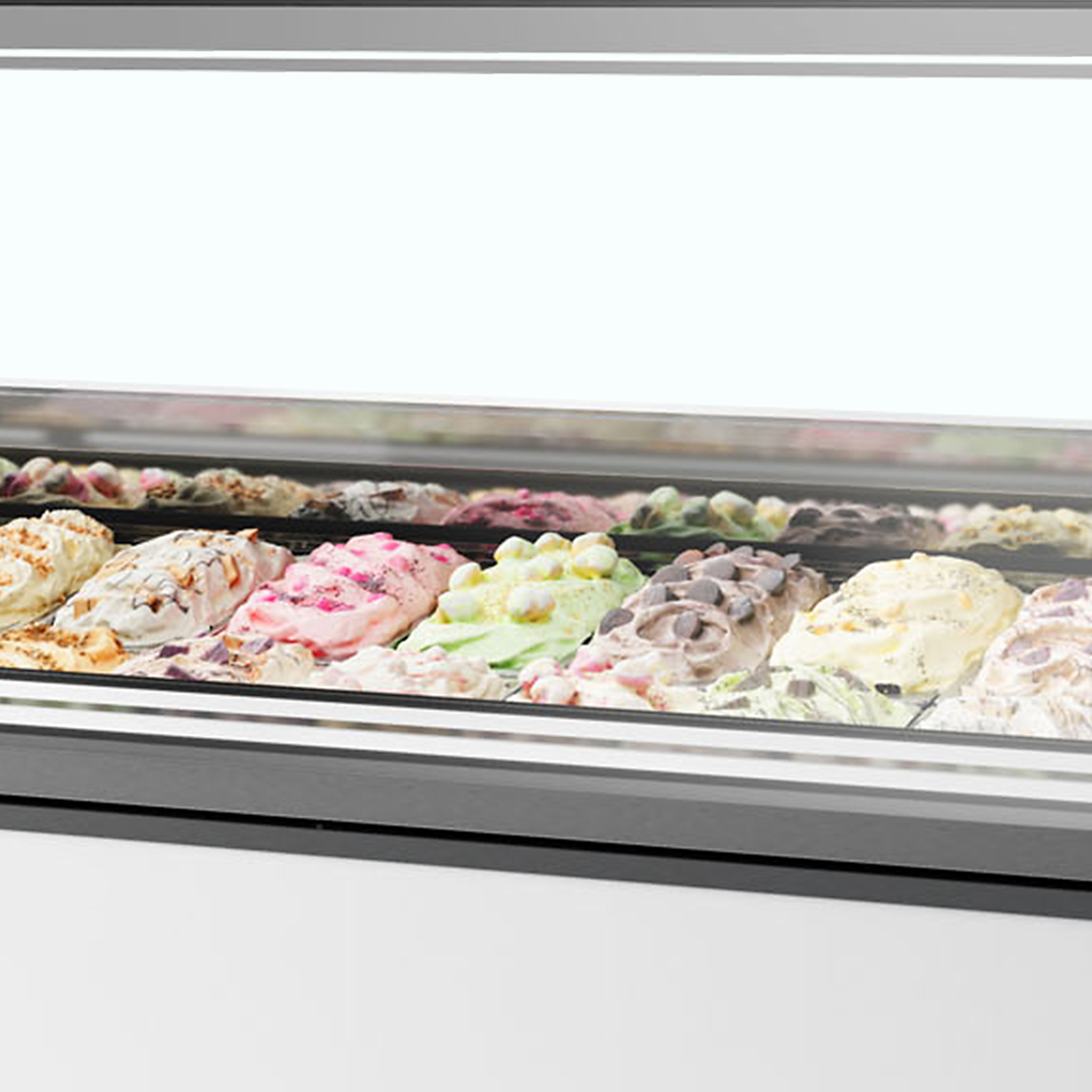 Tefcold Geventileerde display voor schepijs 970L | MILLENNIUM ST18 | 1661x1054x1356mm, foto 2 van 3